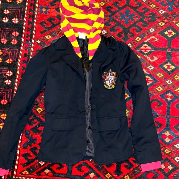 Gryffindor Harry Potter Jacket with hood - Picture 1 of 8